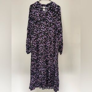 H&M women’s long sleeve dress size L